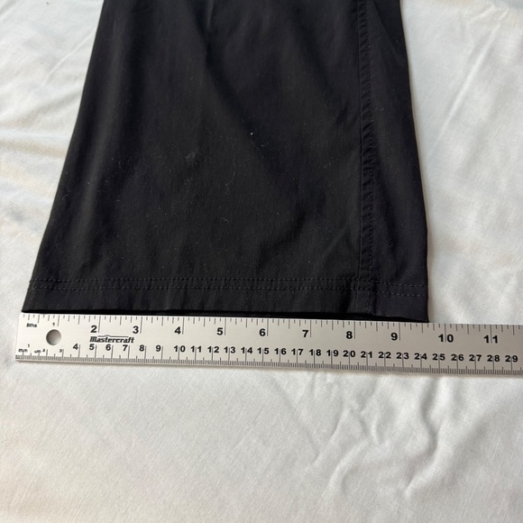 Eddie Bauer Women's TRAVEX NYLON Hiking/Trail Pants Black Adjustable Length Hem - Picture 14 of 15